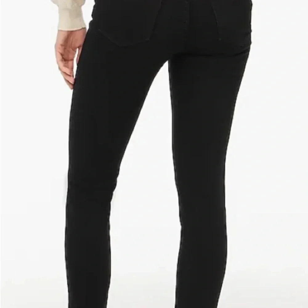 J Crew 9" mid-rise true black skinny jean in signature stretch 33 - Picture 2 of 10